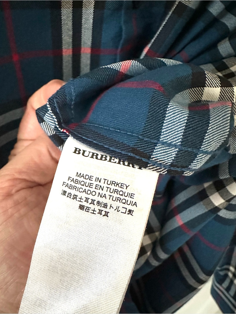 Burberry Brit Plaid Shirt - Picture 5 of 5